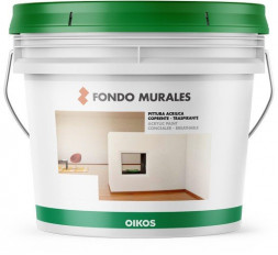Oikos Fondo Murales акриловая краска для создания декоративных эффектов 4л