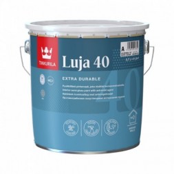 Tikkurila Luja 40 полуглянцевая краска для стен и потолков 9л