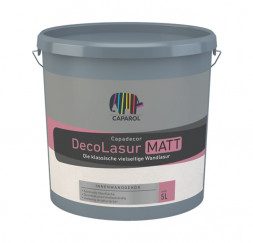 Capadecor DecoLasur Matt Матовая лессирующая краска 5л