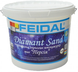 FEIDAL Diamant Sand декоративная акриловая штукатурка на основе мраморной крошки 5кг