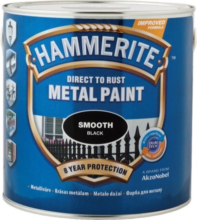 HAMMERITE глянцева фарба для металу 2.5л