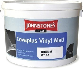 Johnstones Covaplus Vinyl Matt матова вінілова емульсія для внутрішніх робіт 10л