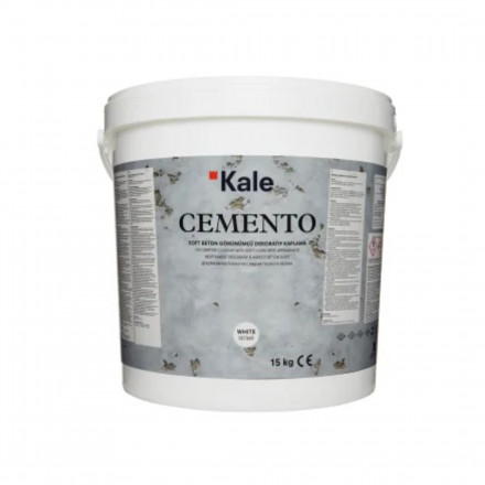 Kale Decor CEMENTO - Декоративна штукатурка 2х компонентна