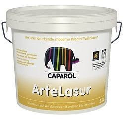 CAPAROL Capadecor Arte-Lasur настенная лессировка для поверхностей внутренних стен 2,5 л