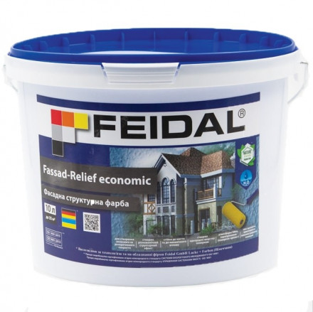 FEIDAL Fassad-Relief economic рельефная краска 10л