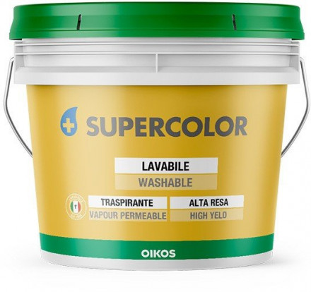 Oikos Supercolor акриловая интерьерная краска на водной основе 10л