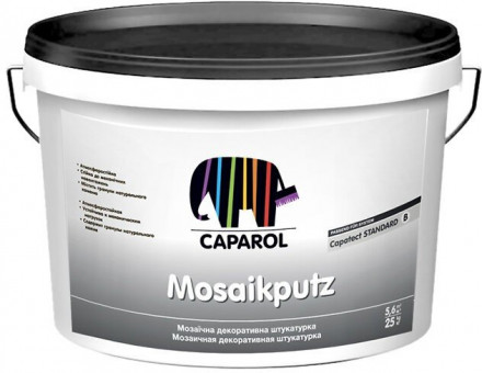Мозаїчна штукатурка Capatect Mosaikputz готова до застосування.