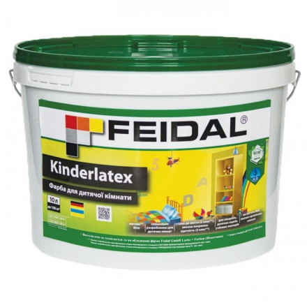 FEIDAL KINDERLATEX фарба для дитячих кімнат 10л