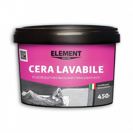 Element Decor Cera lavabile глянцевий віск для венеціанських штукатурок 450гр