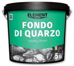 Element Decor Fondo di Quarzo универсальная акриловая грунтовка с мраморной пылью 5л