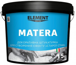 Element Decor Matera декоративная штукатурка с эффектом старых стен 15 кг