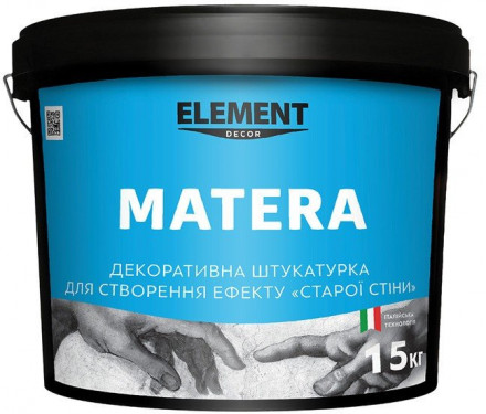 Element Decor Matera декоративна штукатурка з ефектом старих стін 15 кг