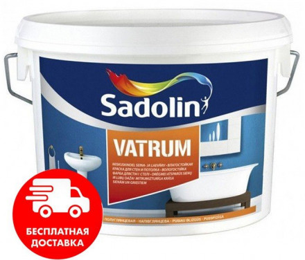 Sadolin Vatrum напівматова фарба для стін